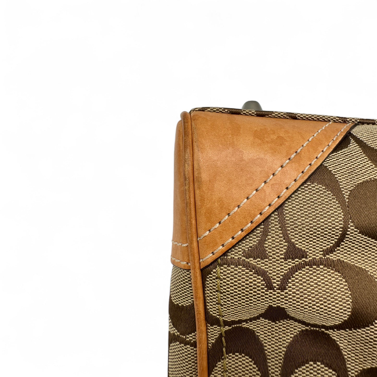 Vintage Coach 8K06 Hampton Clip Handbag