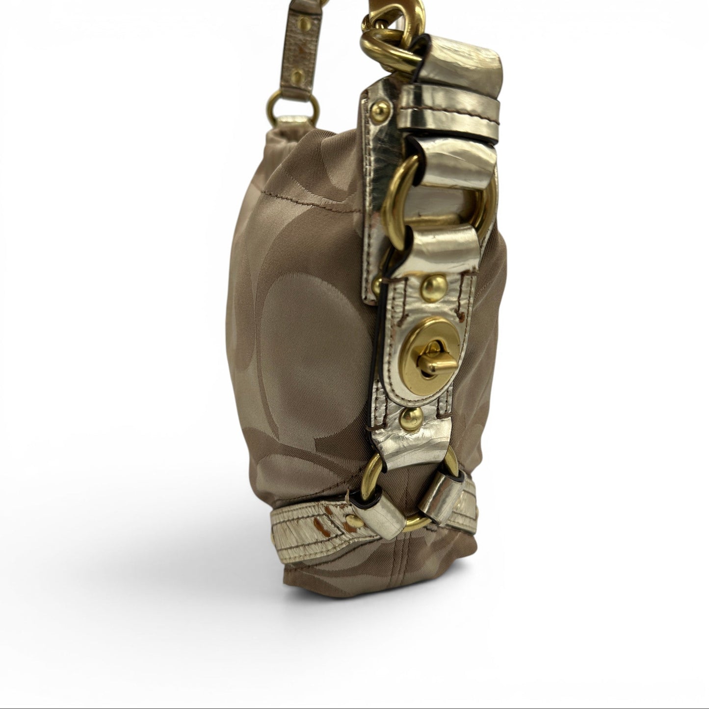 Vintage Coach 10620 Große Carly Schultertasche