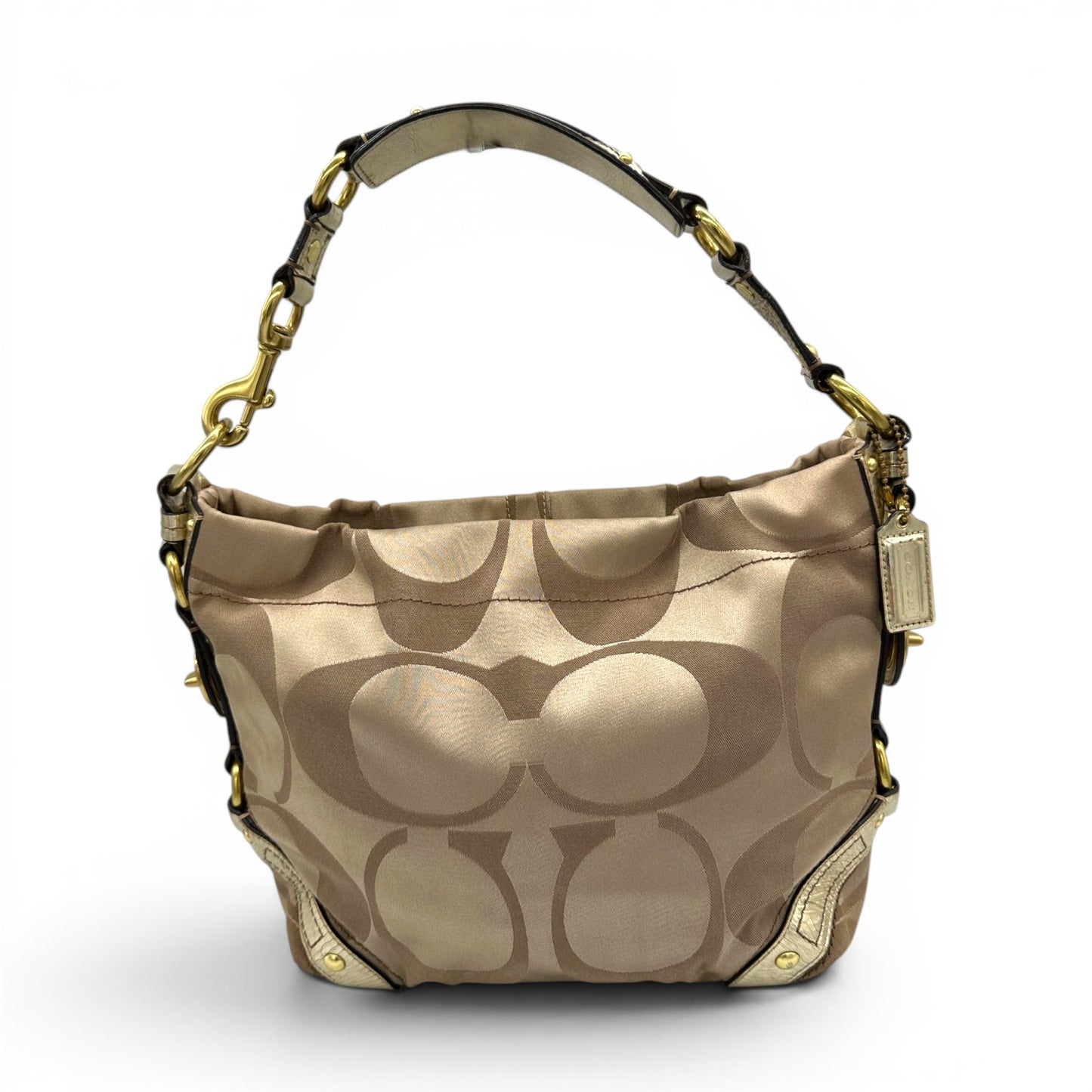 Vintage Coach 10620 Große Carly Schultertasche