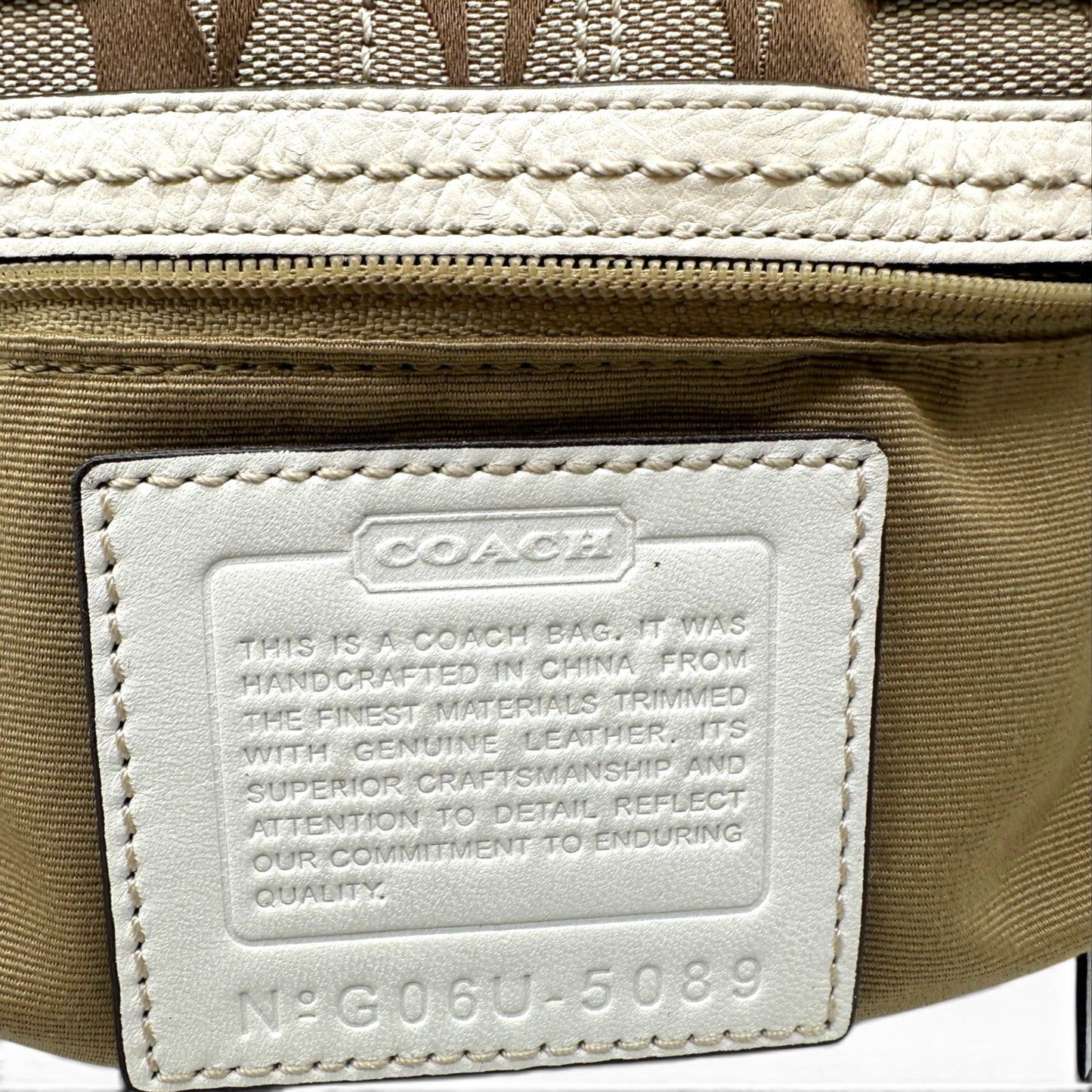 Vintage Coach 5089 Soho Tote Schultertasche