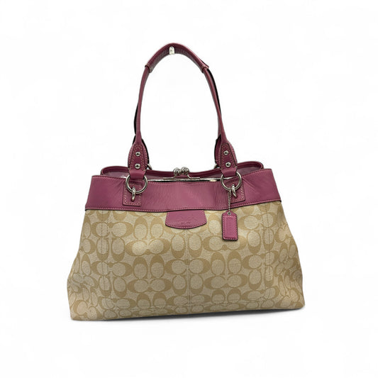 Vintage Coach F15705 Penelope Tote Shoulder Bag