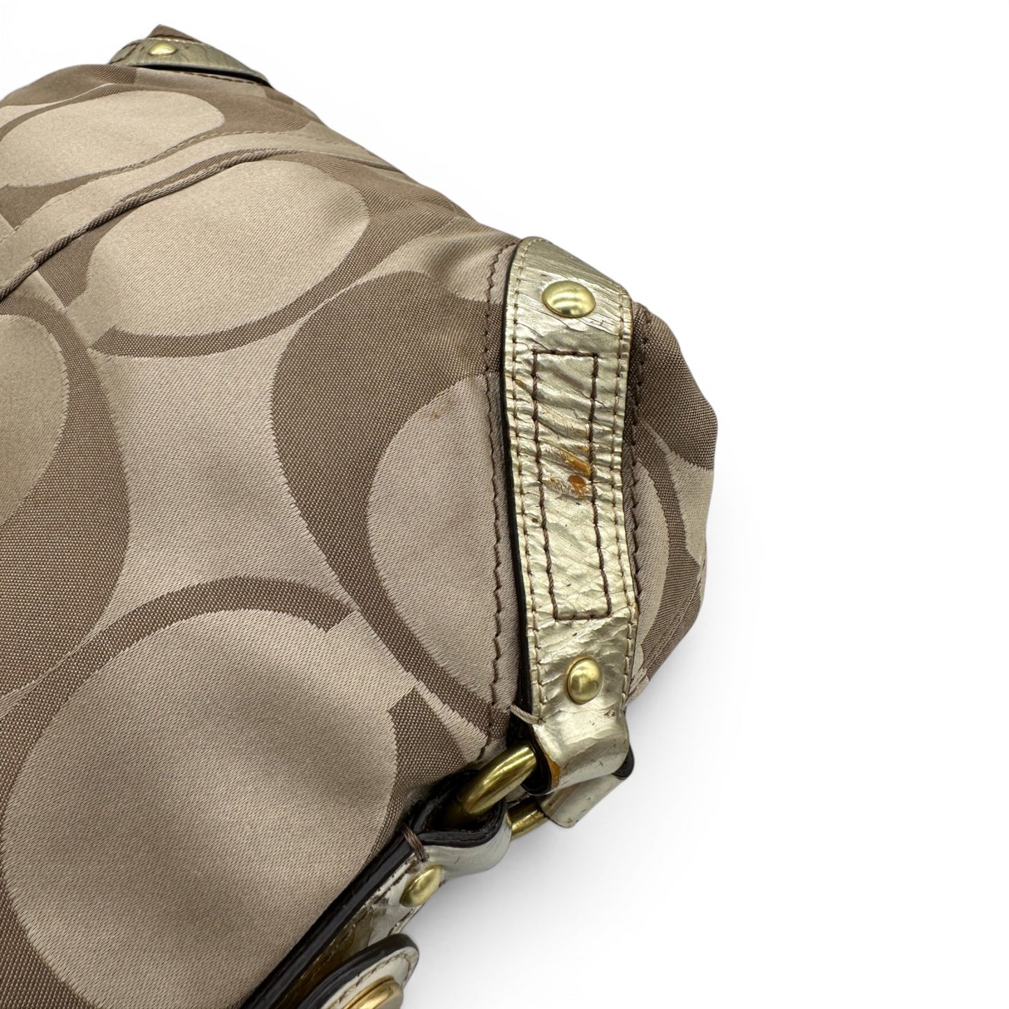 Vintage Coach 10620 Große Carly Schultertasche