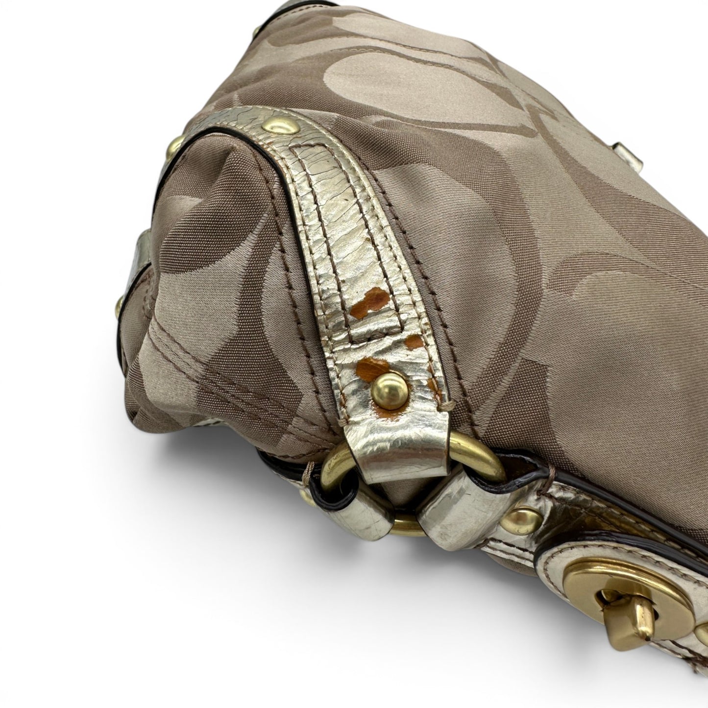 Vintage Coach 10620 Große Carly Schultertasche