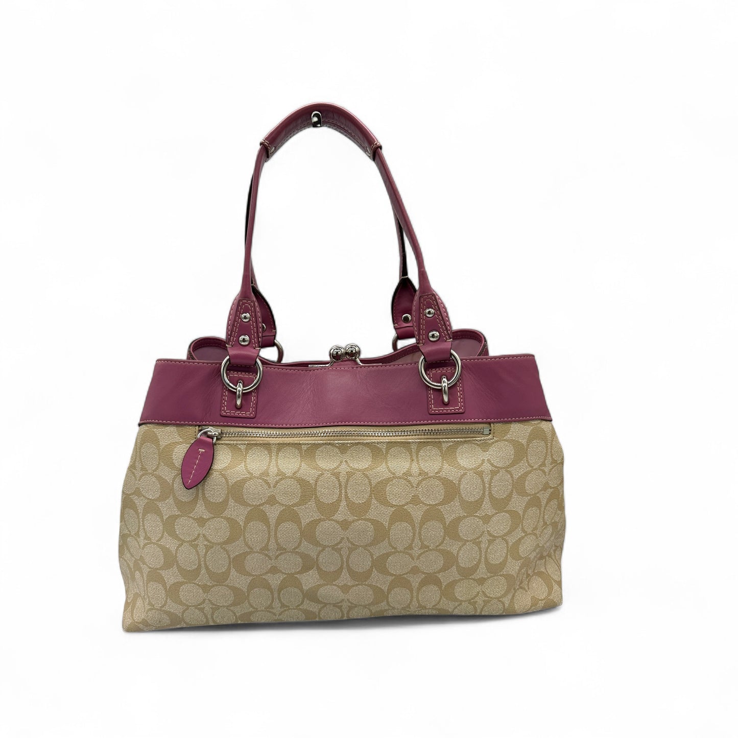 Vintage Coach F15705 Penelope Tote Shoulder Bag