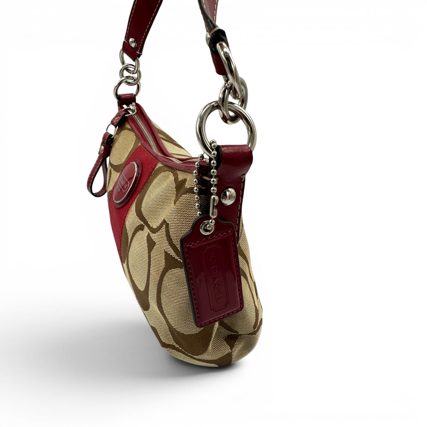 SELTENE Vintage Coach F17439 Schultertasche