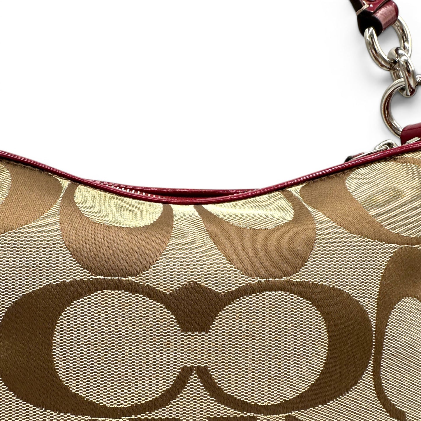 SELTENE Vintage Coach F17439 Schultertasche