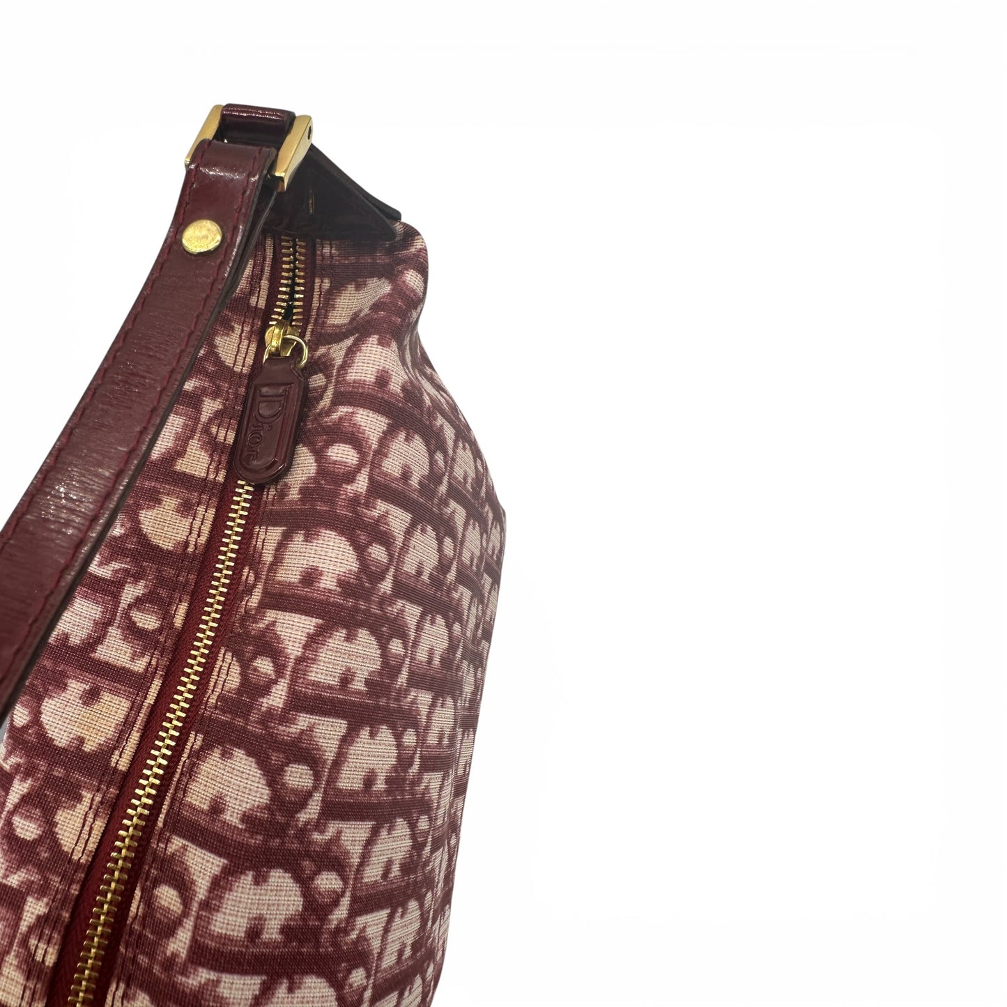 Vintage Christian Dior Oblique Monogram Handbag