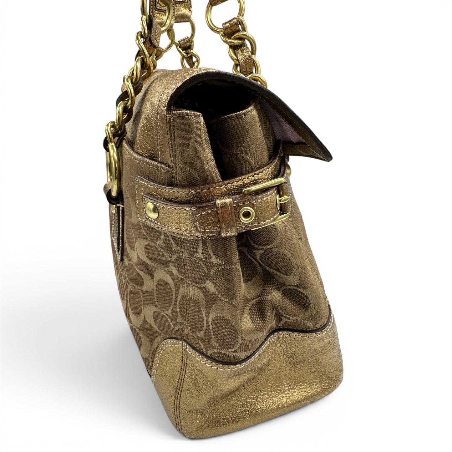Vintage Coach 12515 RARE Turnlock Handbag