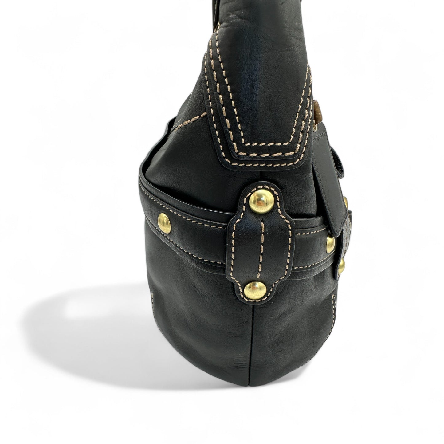 Vintage Coach 11261 Leather Horsebit Buckle Ergo Shoulder Bag