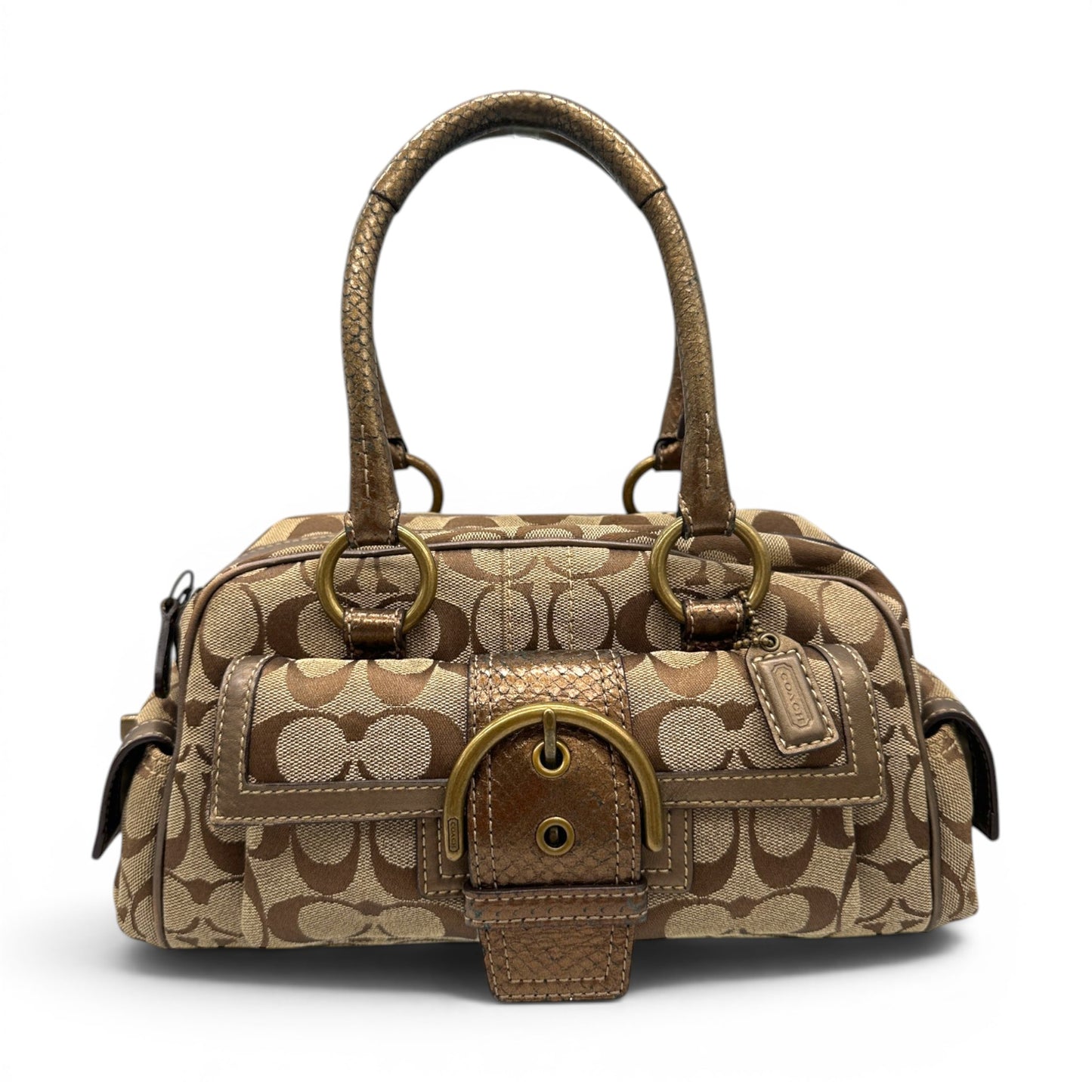 Vintage Coach 8K40 Soho Mini Boston Bag