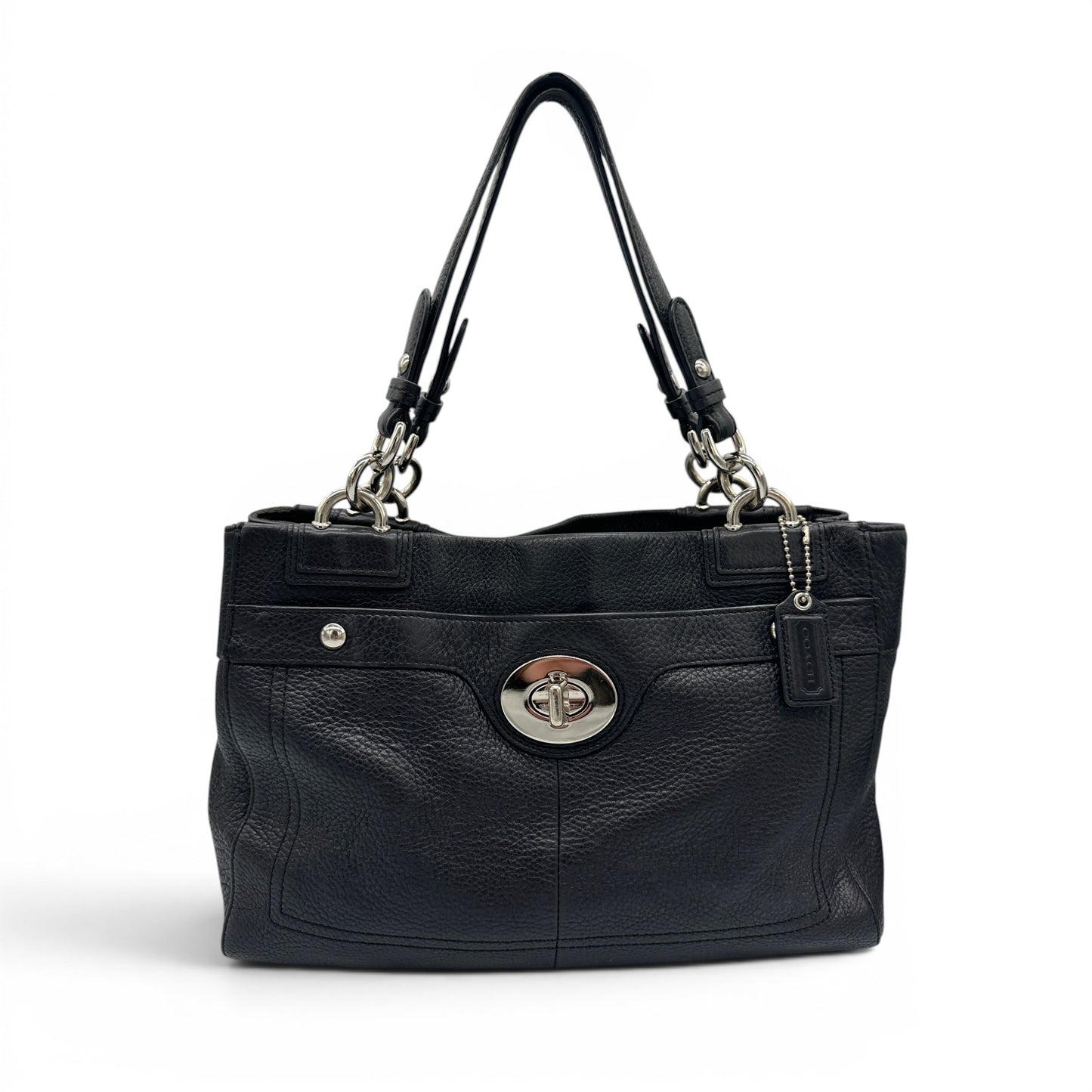 Vintage Coach F16531 Peyton Turnlock Shoulder Bag