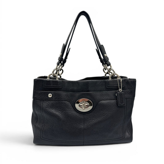 Vintage Coach F16531 Peyton Turnlock Shoulder Bag