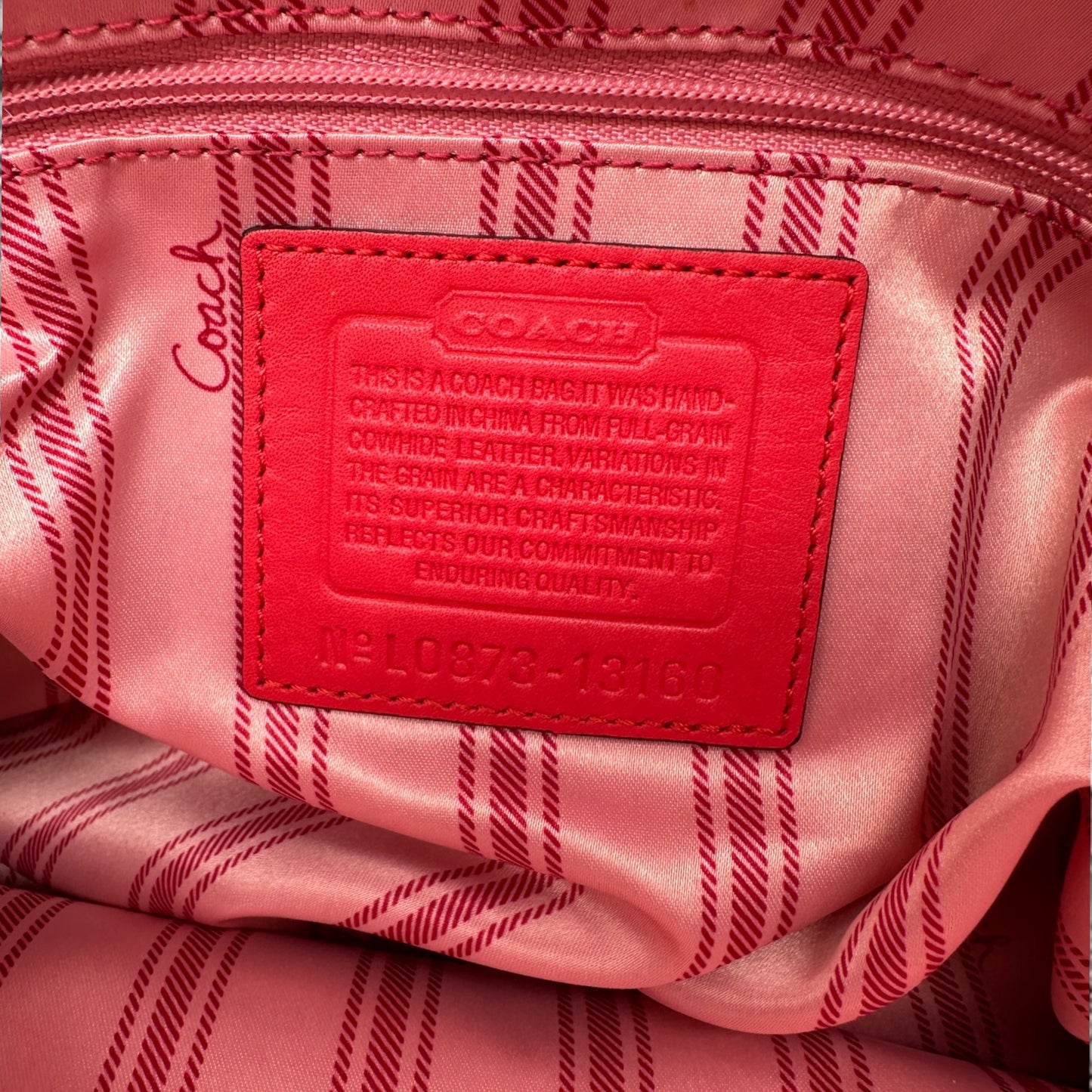 Vintage Coach F14686 Penelope Tote Schultertasche