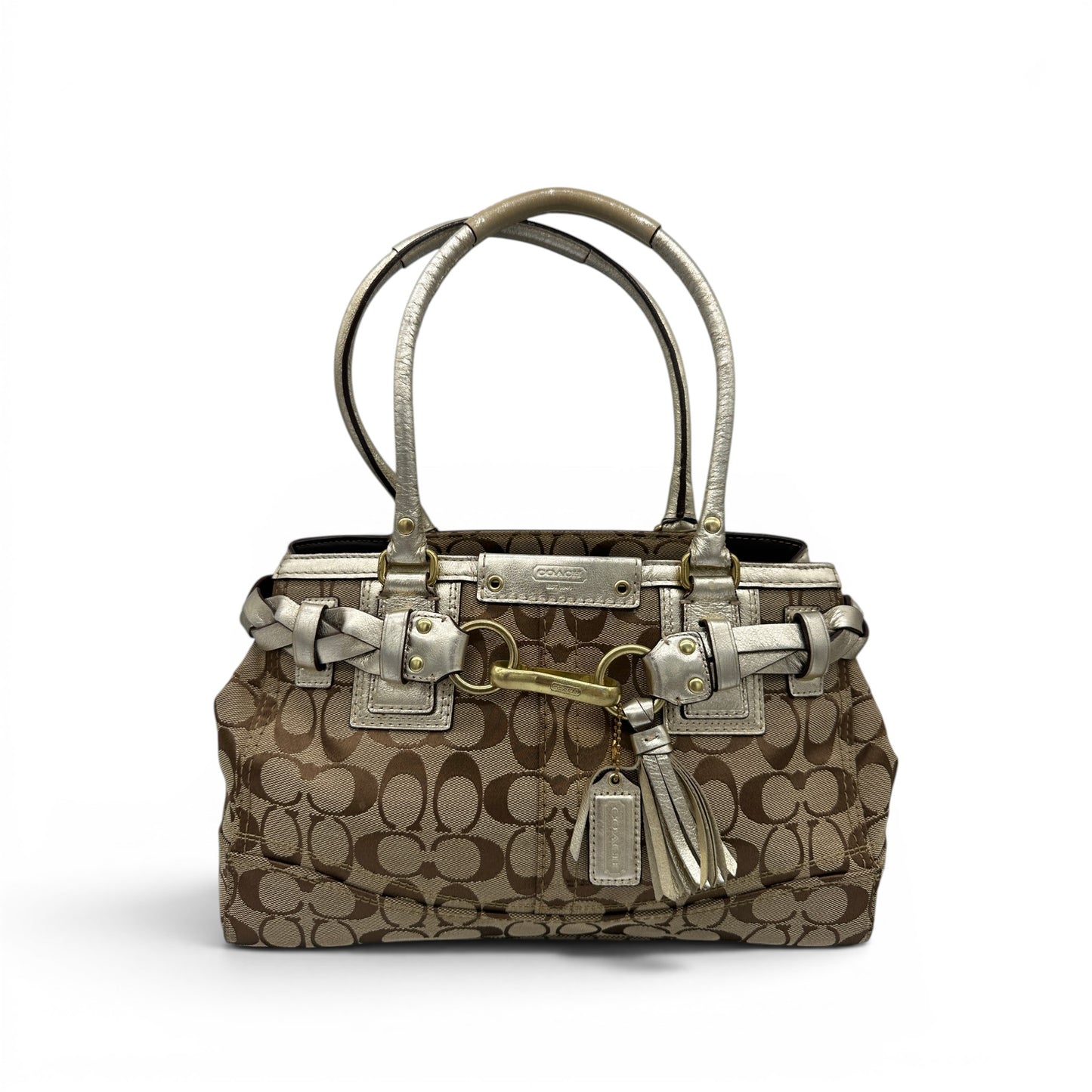 Vintage Coach F13065 Hampton Clip Handbag