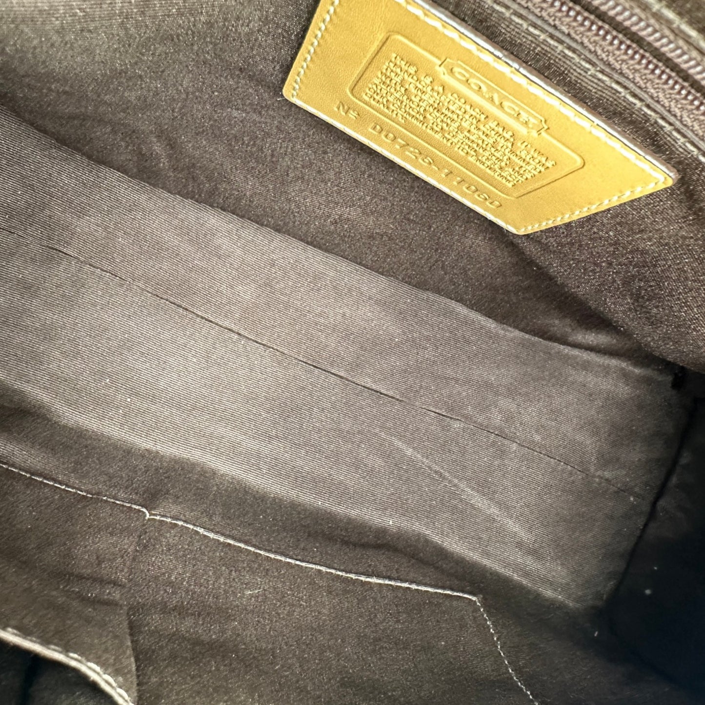 Vintage Coach Mini-Handtasche aus kariertem Tweed mit Drehverschluss