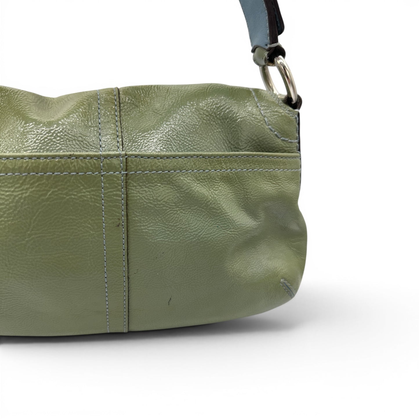 Vintage Coach F13132 Patent Soho Shoulder Bag