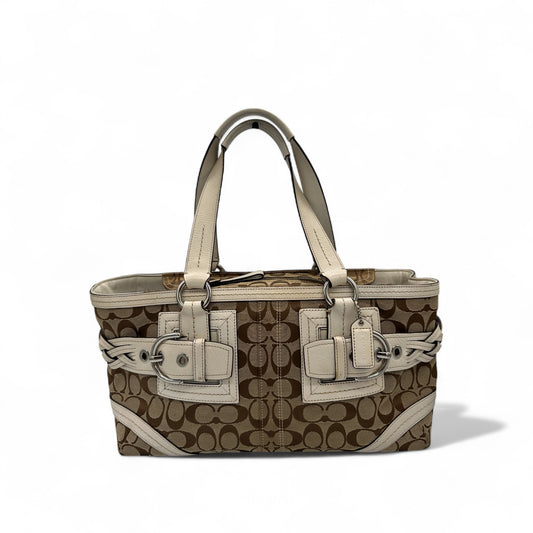 Vintage Coach Soho 5089 Monogram Tote Bag