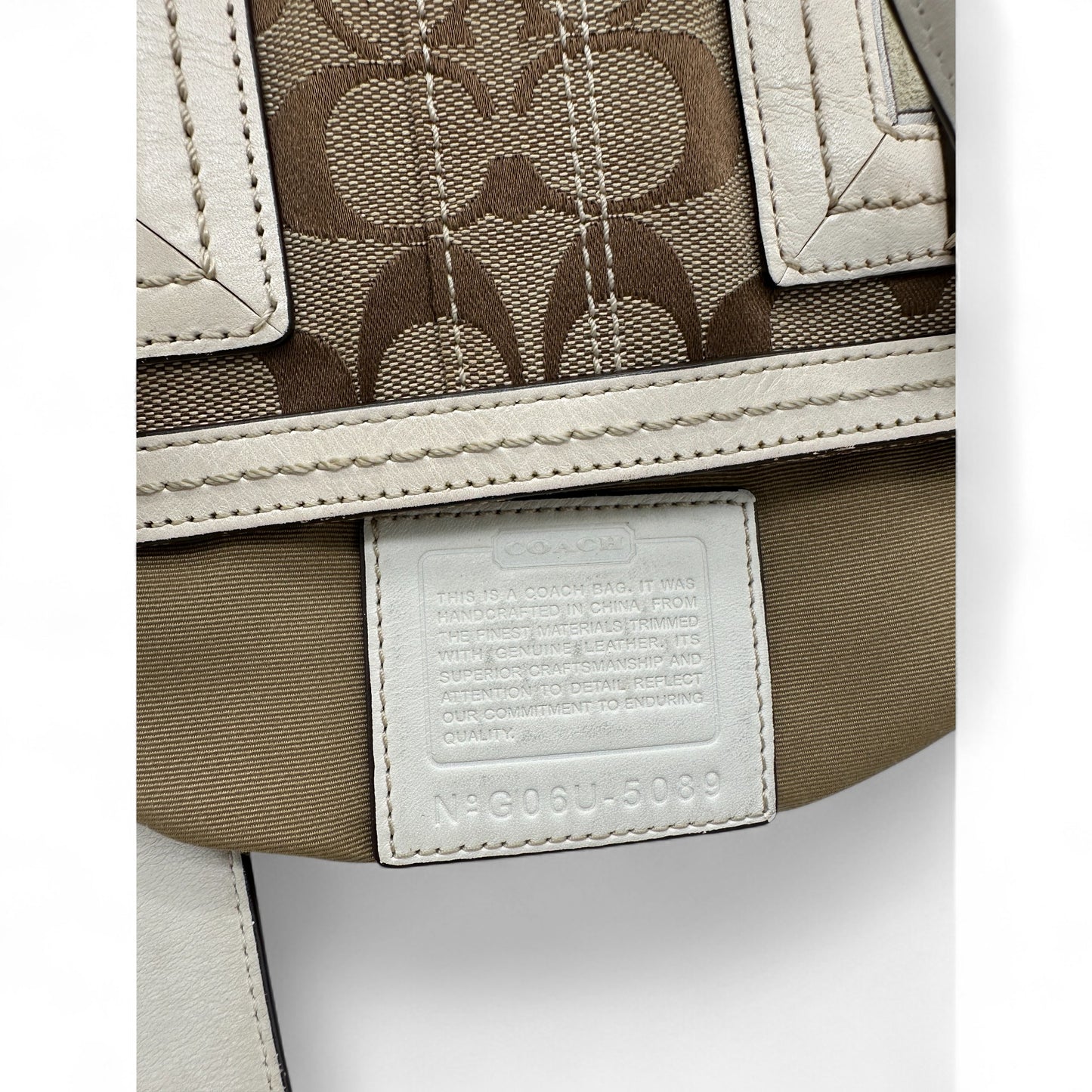 Sac cabas vintage Coach Soho 5089 Monogram