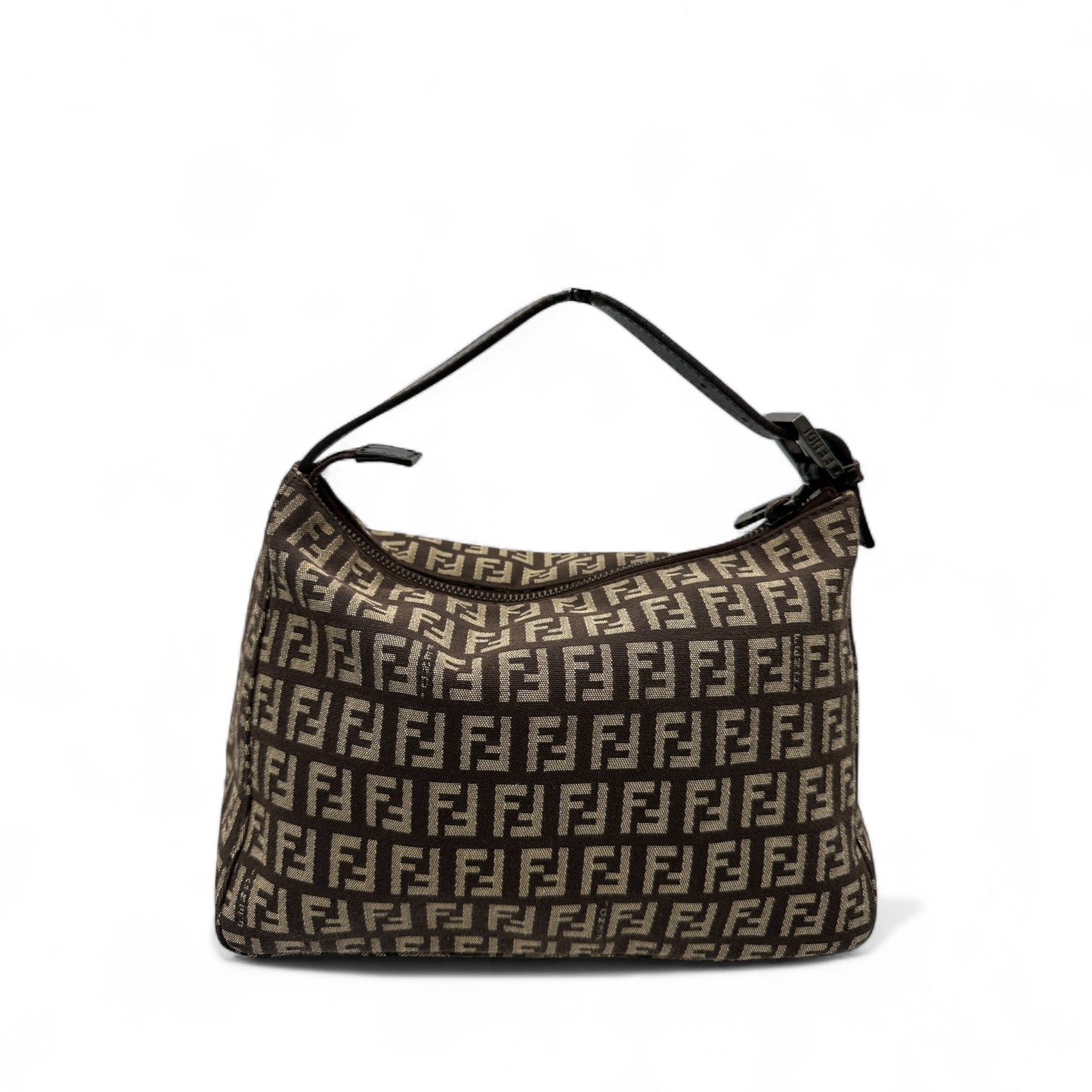 Vintage Fendi Zucchino Pouch Handbag