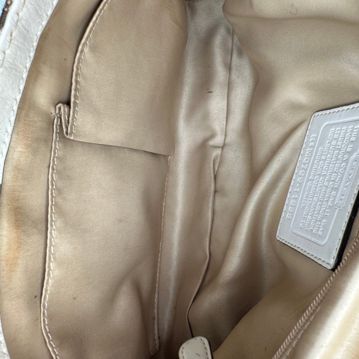 Sac bandoulière vintage Coach 11888 Soho
