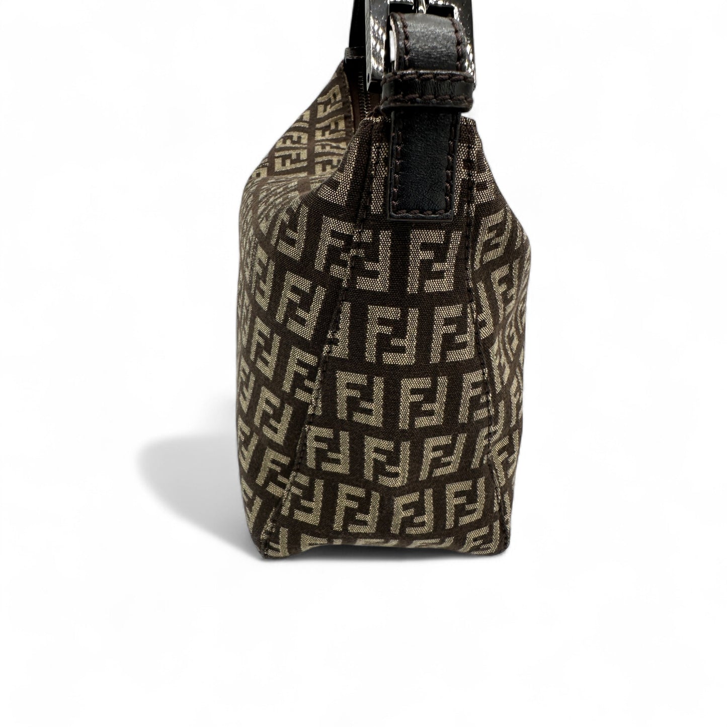 Vintage Fendi Zucchino Pouch Handbag