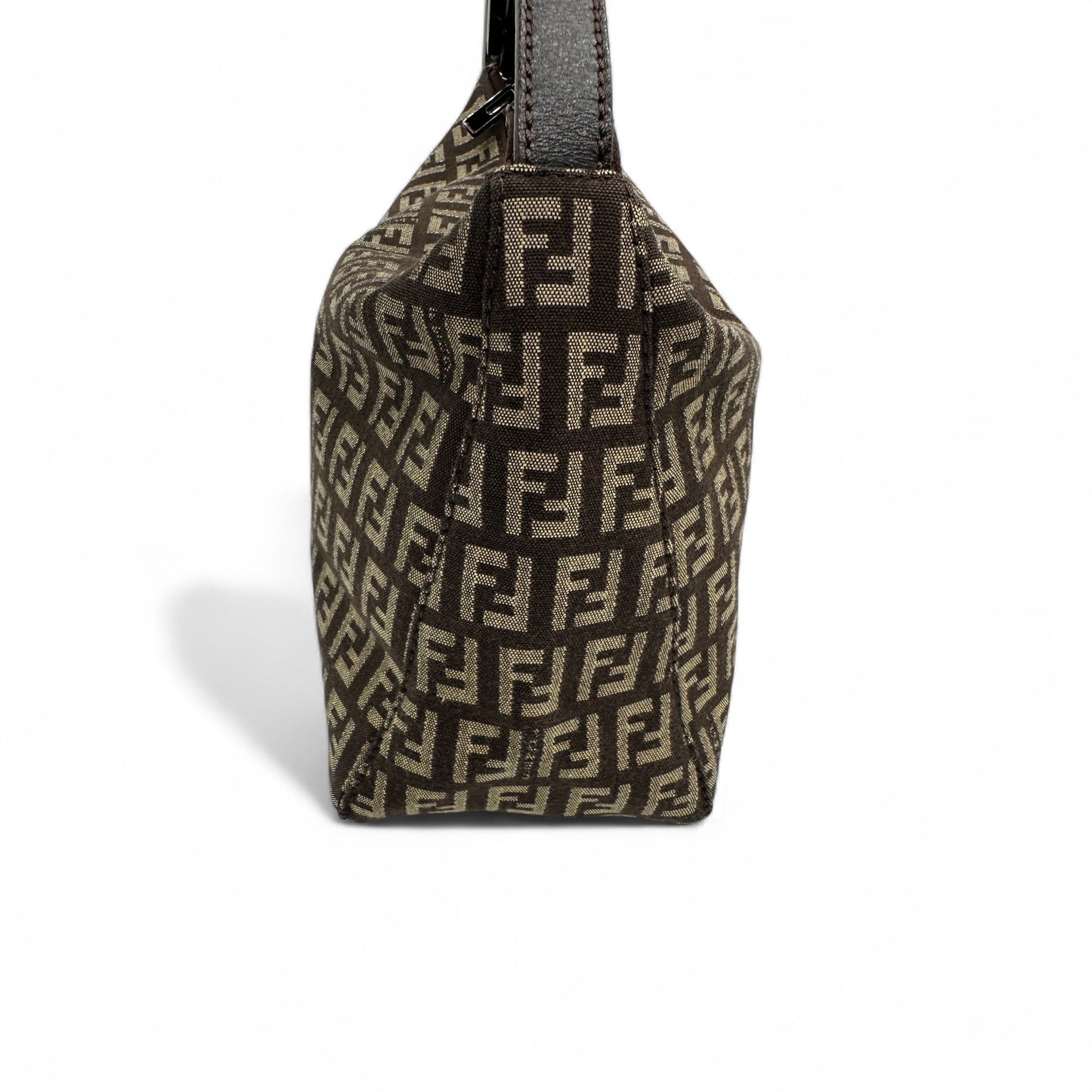 Vintage Fendi Zucchino Pouch Handbag