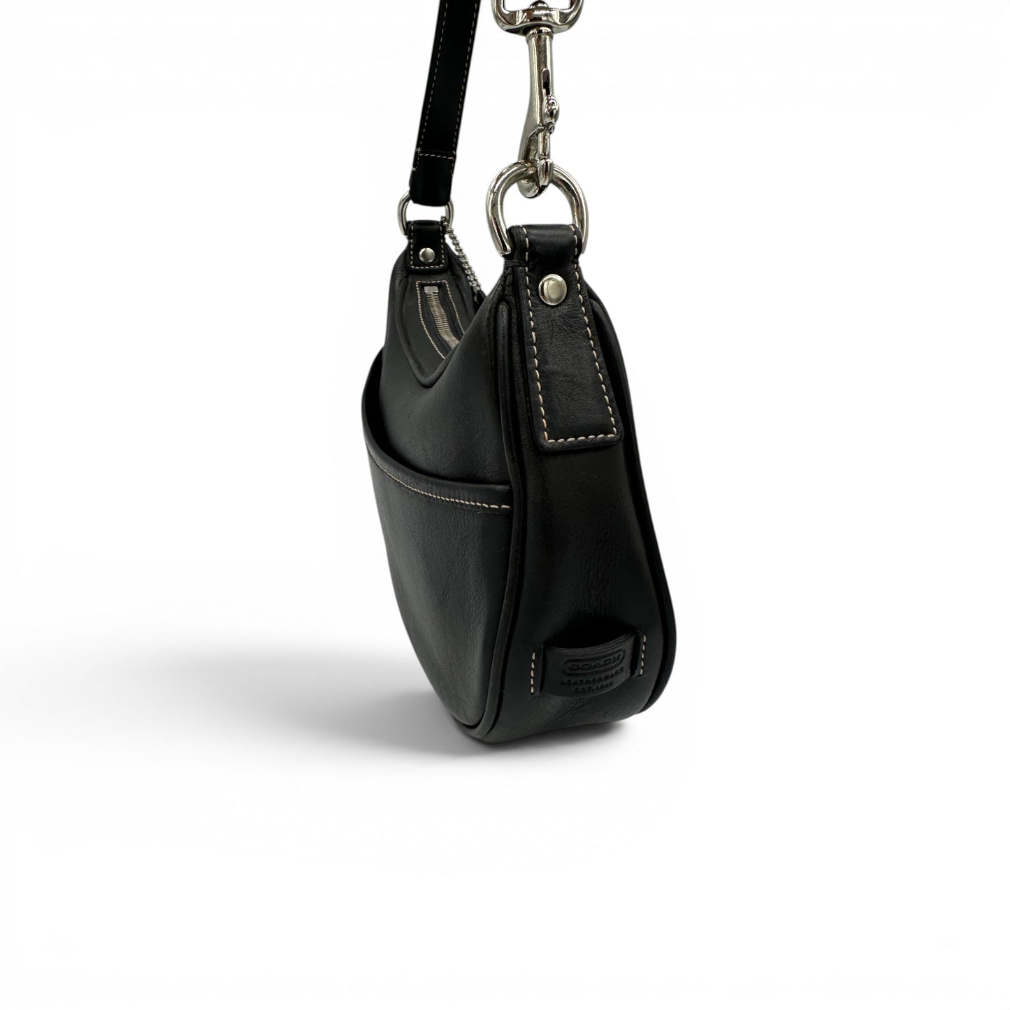 Vintage Coach 7593 Crescent Schultertasche