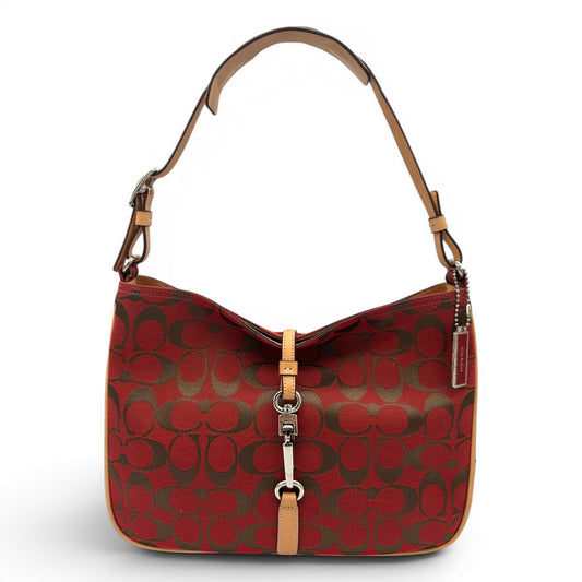 Vintage Coach 6091 Hamptons Clip Shoulder Bag