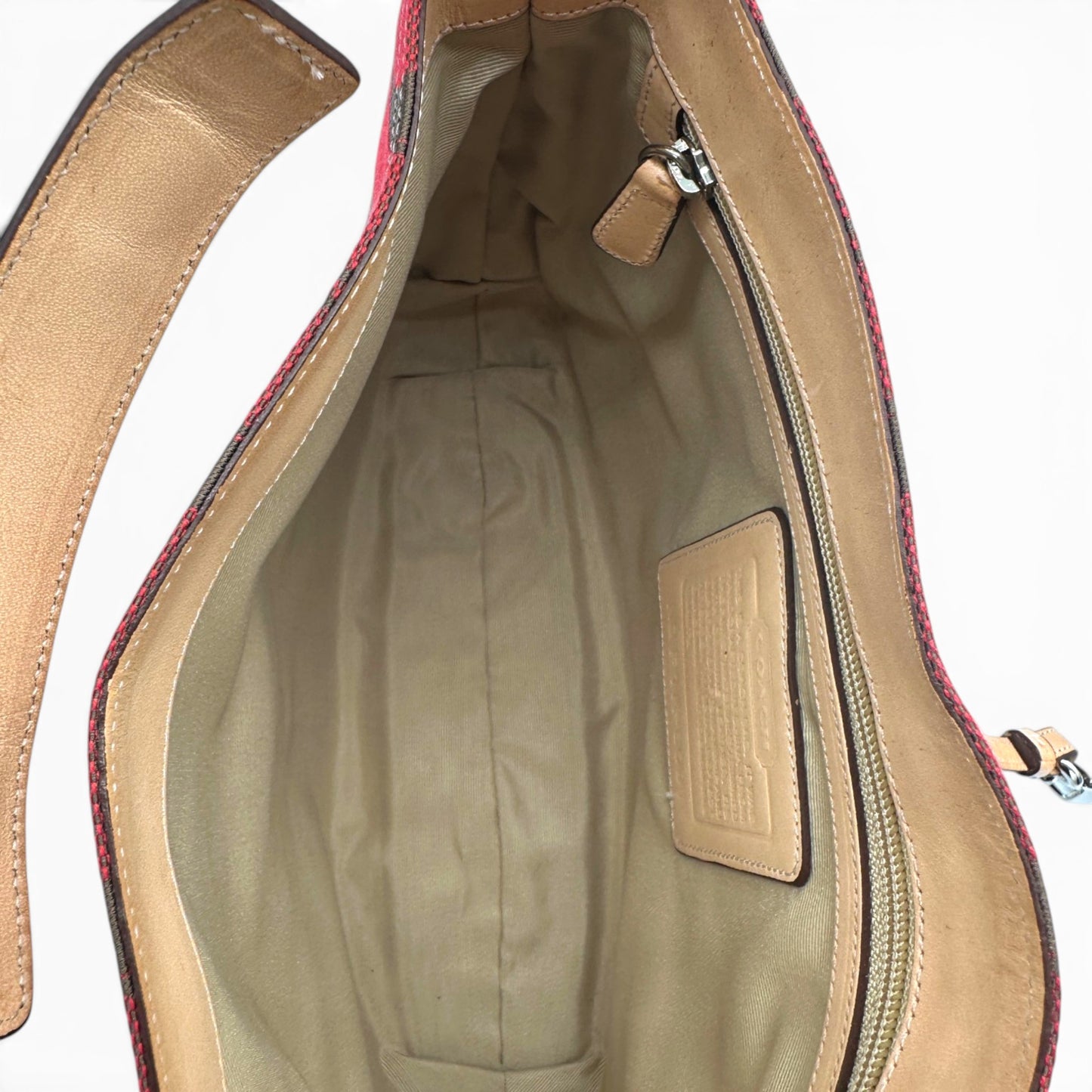 Vintage Coach 6091 Hamptons Clip Shoulder Bag