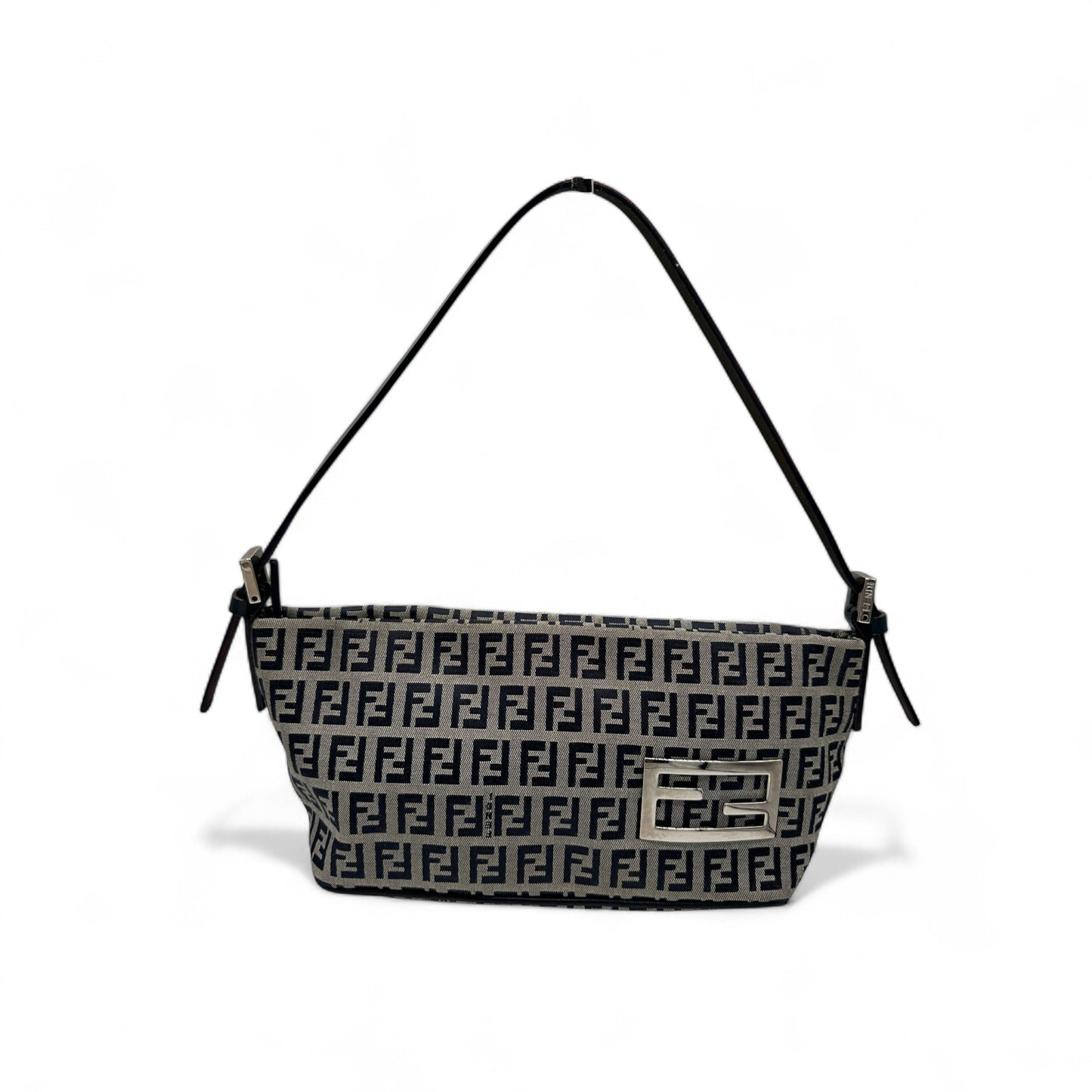 Vintage Fendi Zucchino Pochette Shoulder Bag