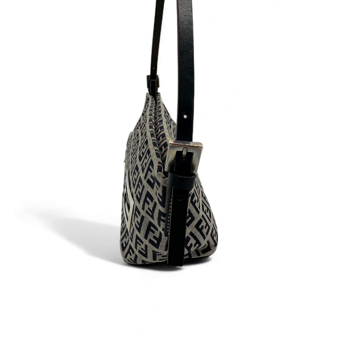 Vintage Fendi Zucchino Pochette Shoulder Bag