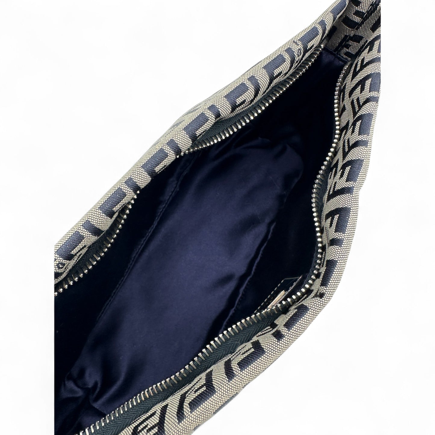 Vintage Fendi Zucchino Pochette Shoulder Bag