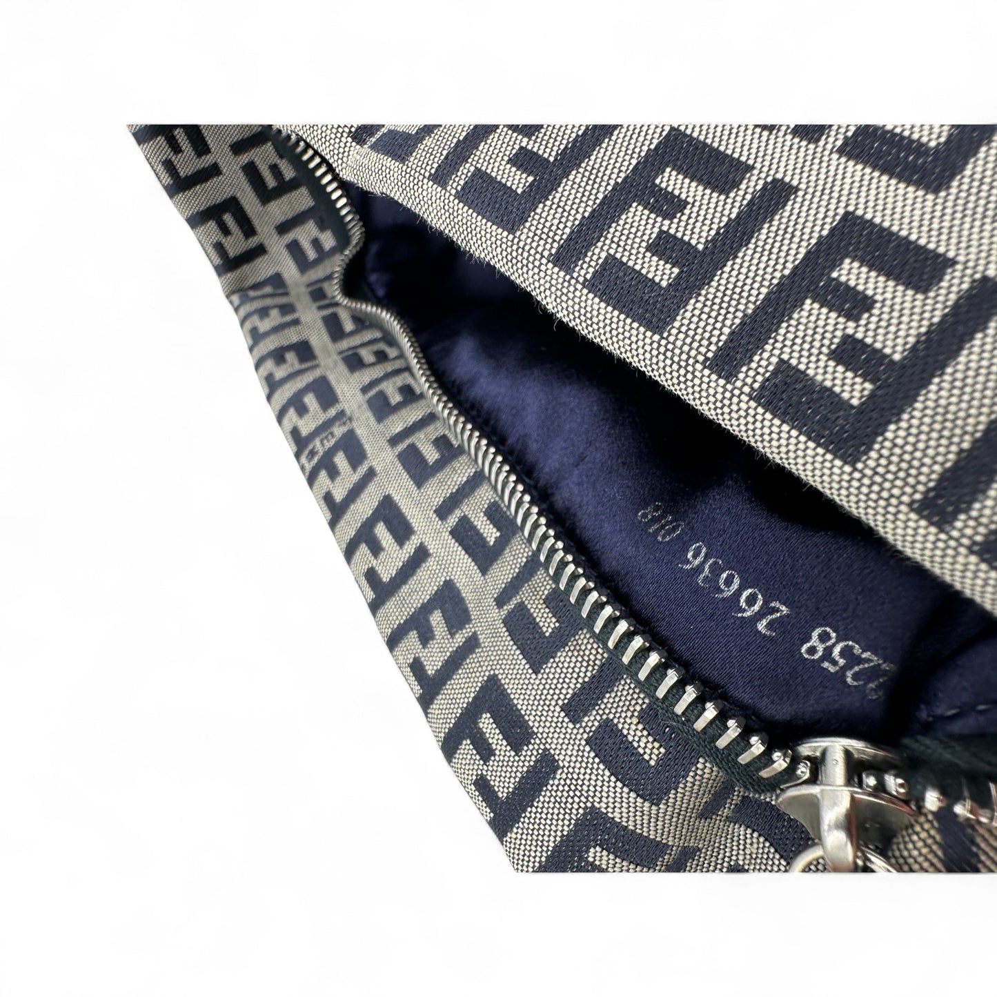 Vintage Fendi Zucchino Pochette Shoulder Bag