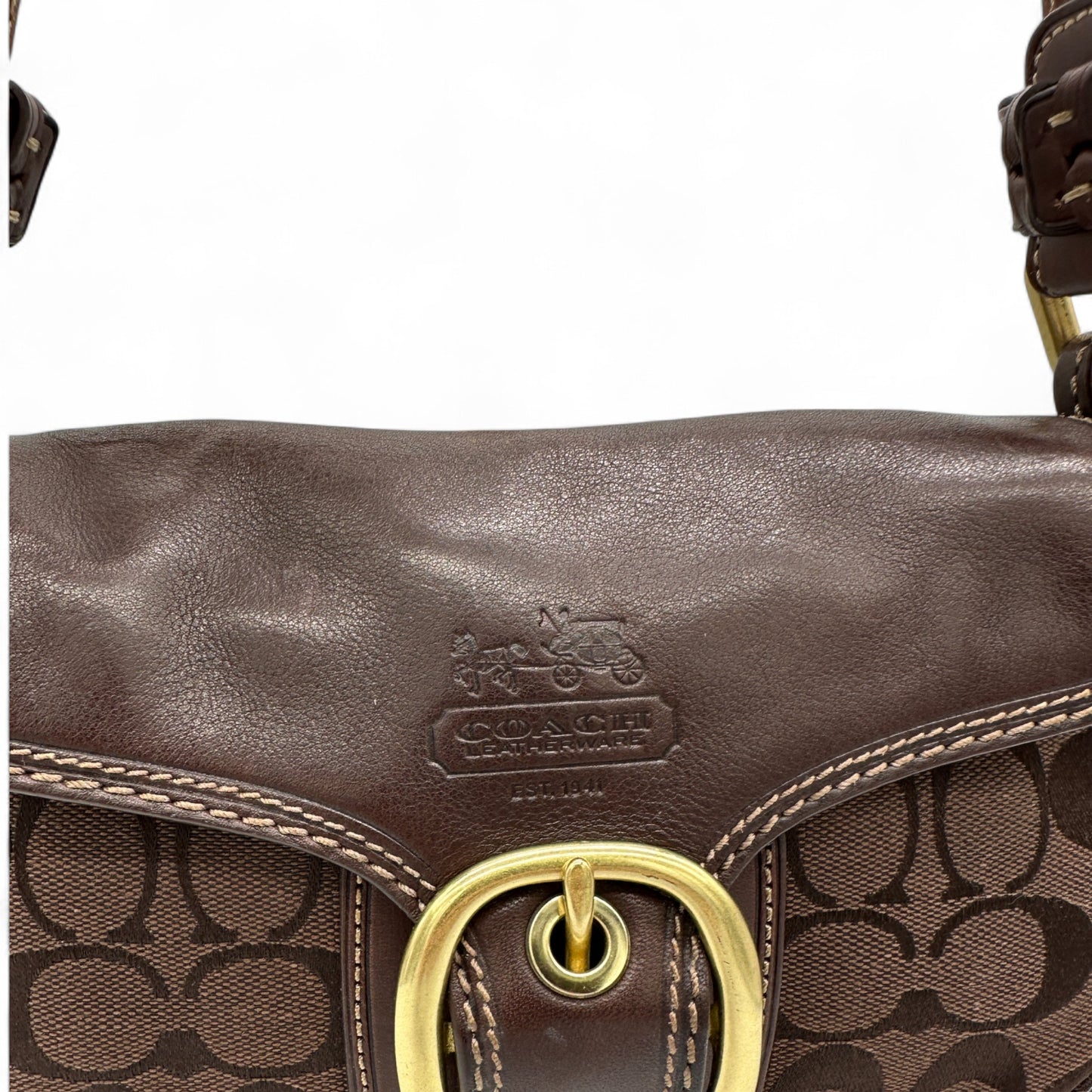 Sac bandoulière vintage Coach 11441 Bleecker