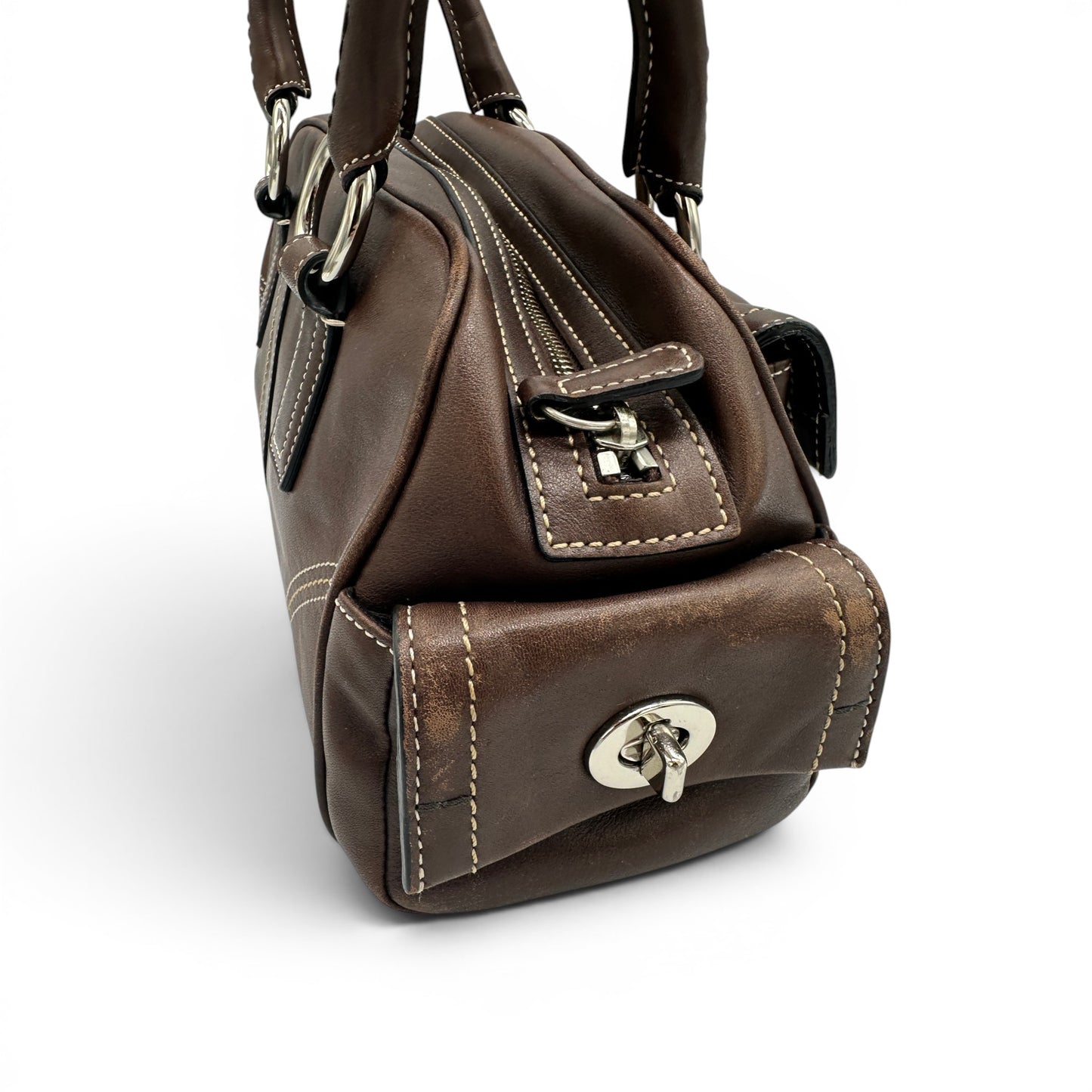 Vintage Coach 8A10 Soho Mini Boston Bag