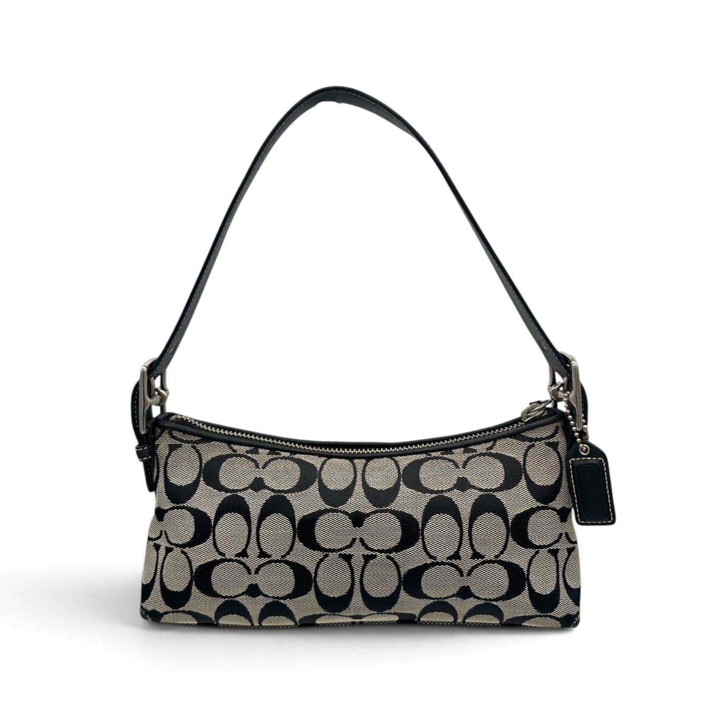 Vintage Coach 6371 East West Baguette Shoulder Bag