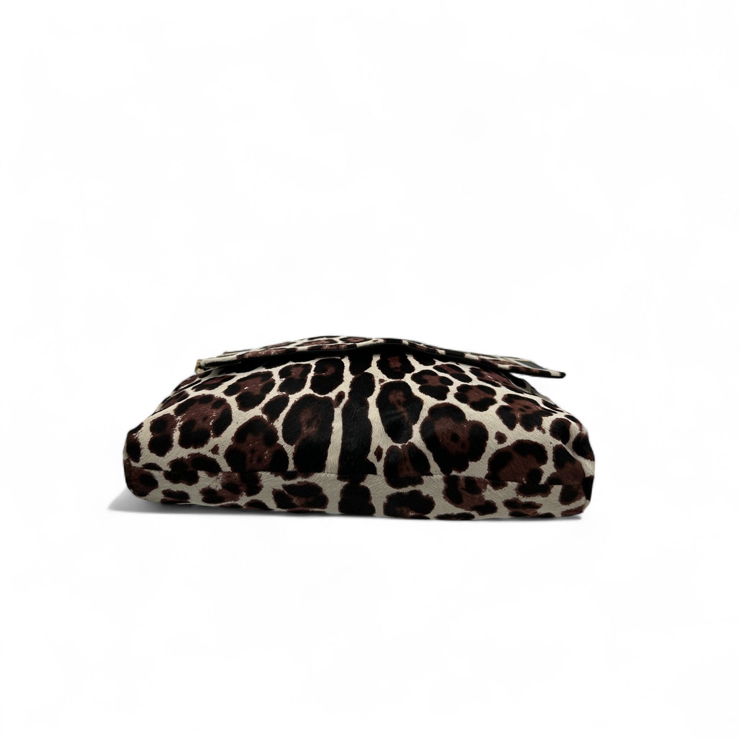 Jimmy Choo Leopard Print Ally Flap Shoulder Bag