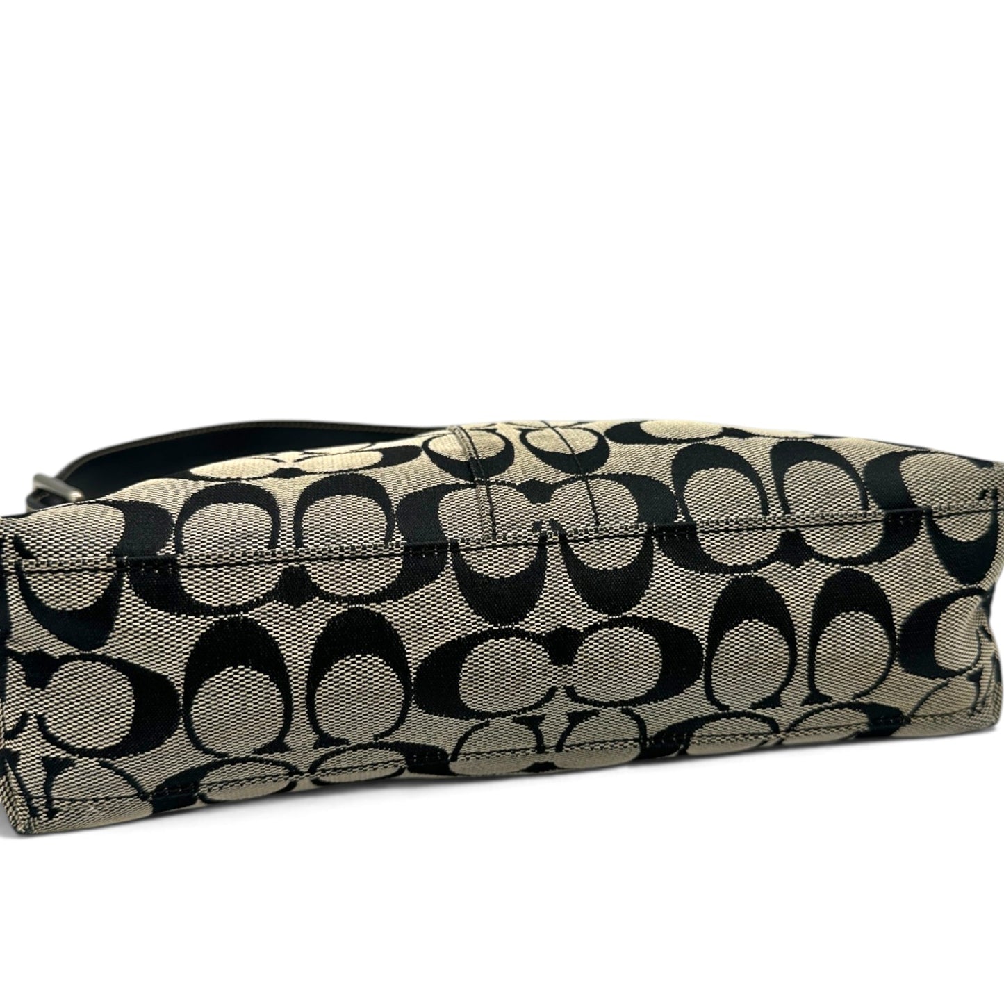 Vintage Coach 6371 East West Baguette Shoulder Bag