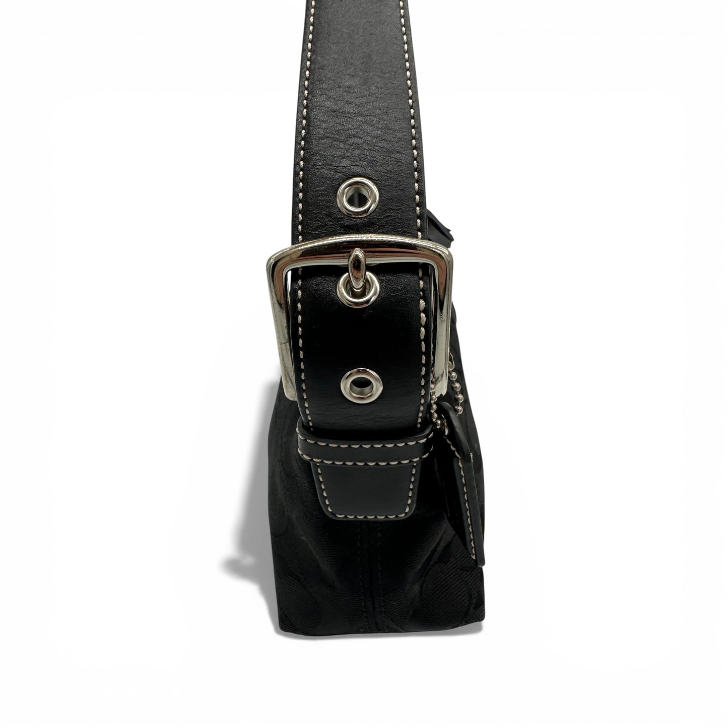 Vintage Coach 6371 East West Baguette Shoulder Bag