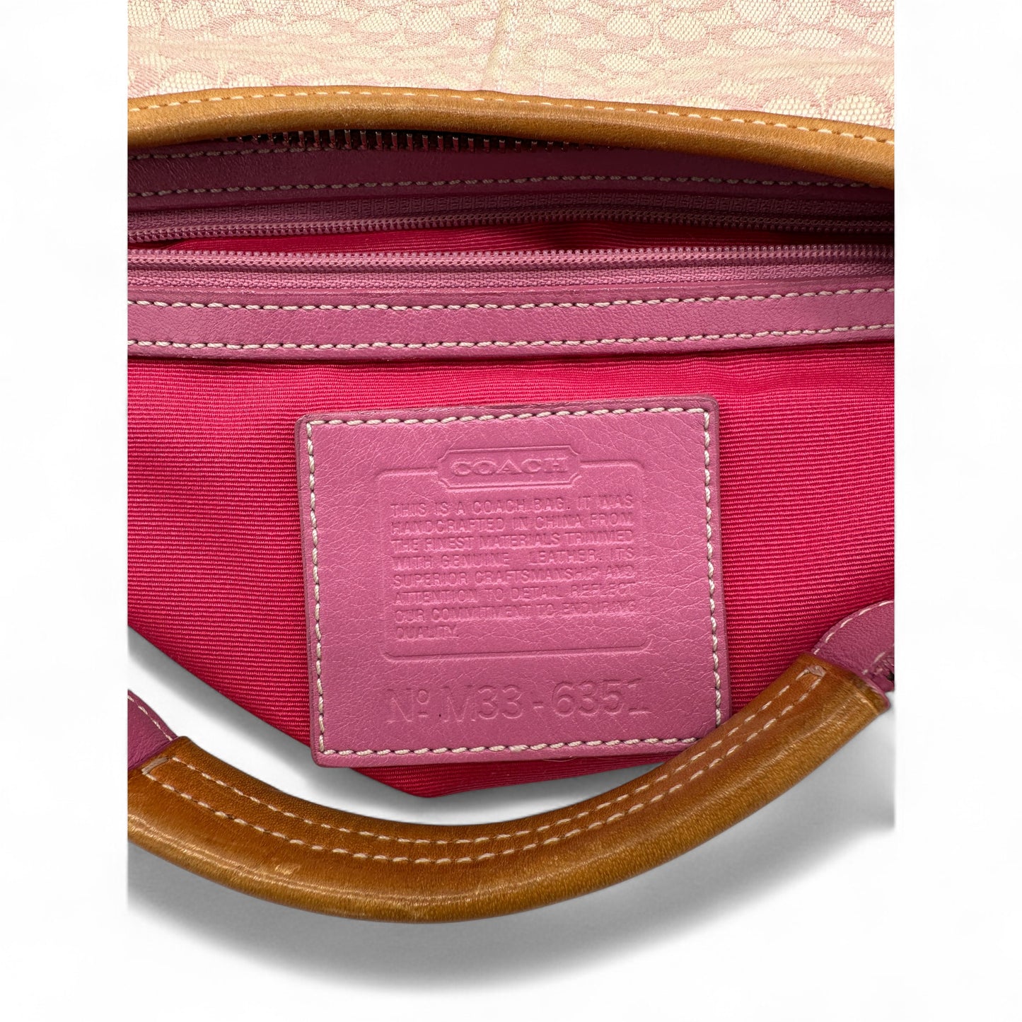 Vintage Coach 6351 Croissant Shoulder Bag