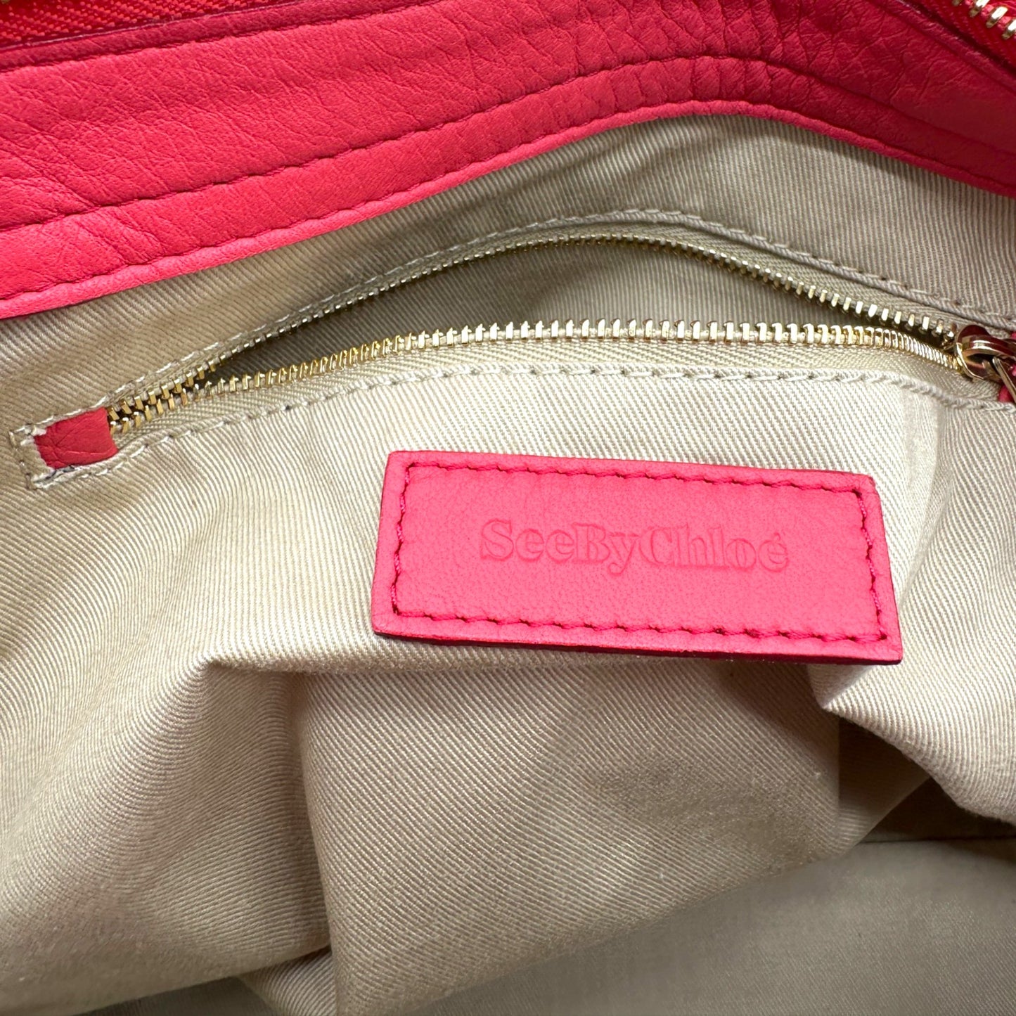 Sac à main vintage See by Chloé Paige 2 en 1