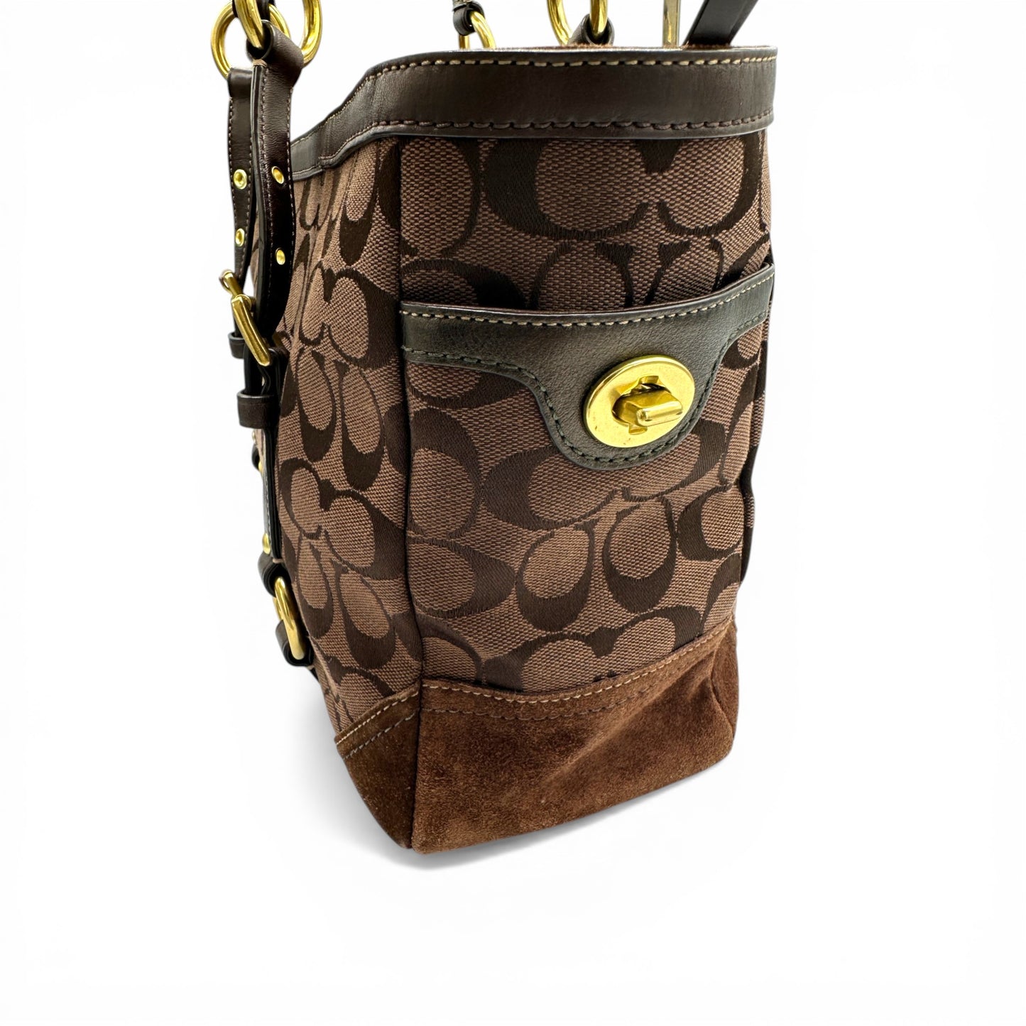 Vintage Coach Gallery 10384 Tote Handbag