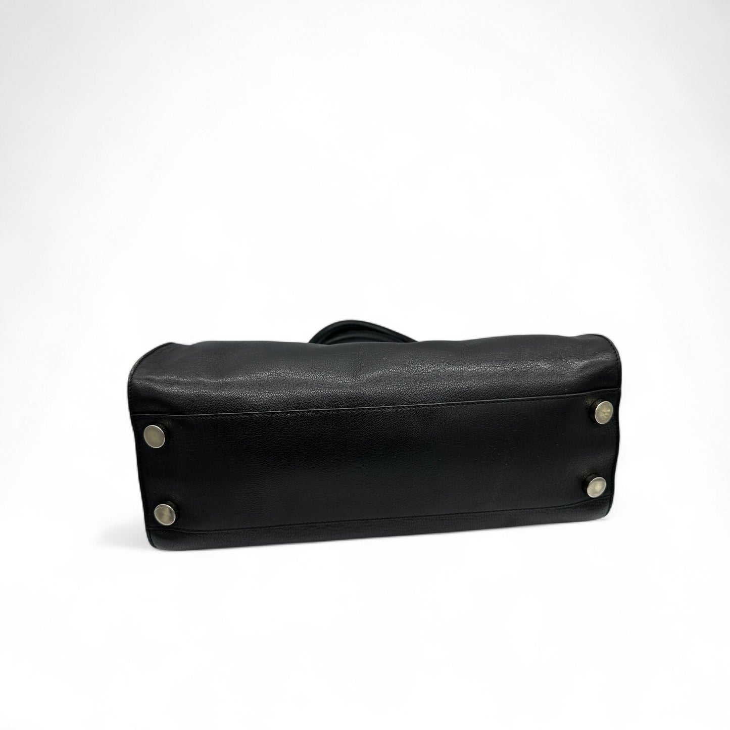 Jimmy Choo Riley Black Leather Handbag