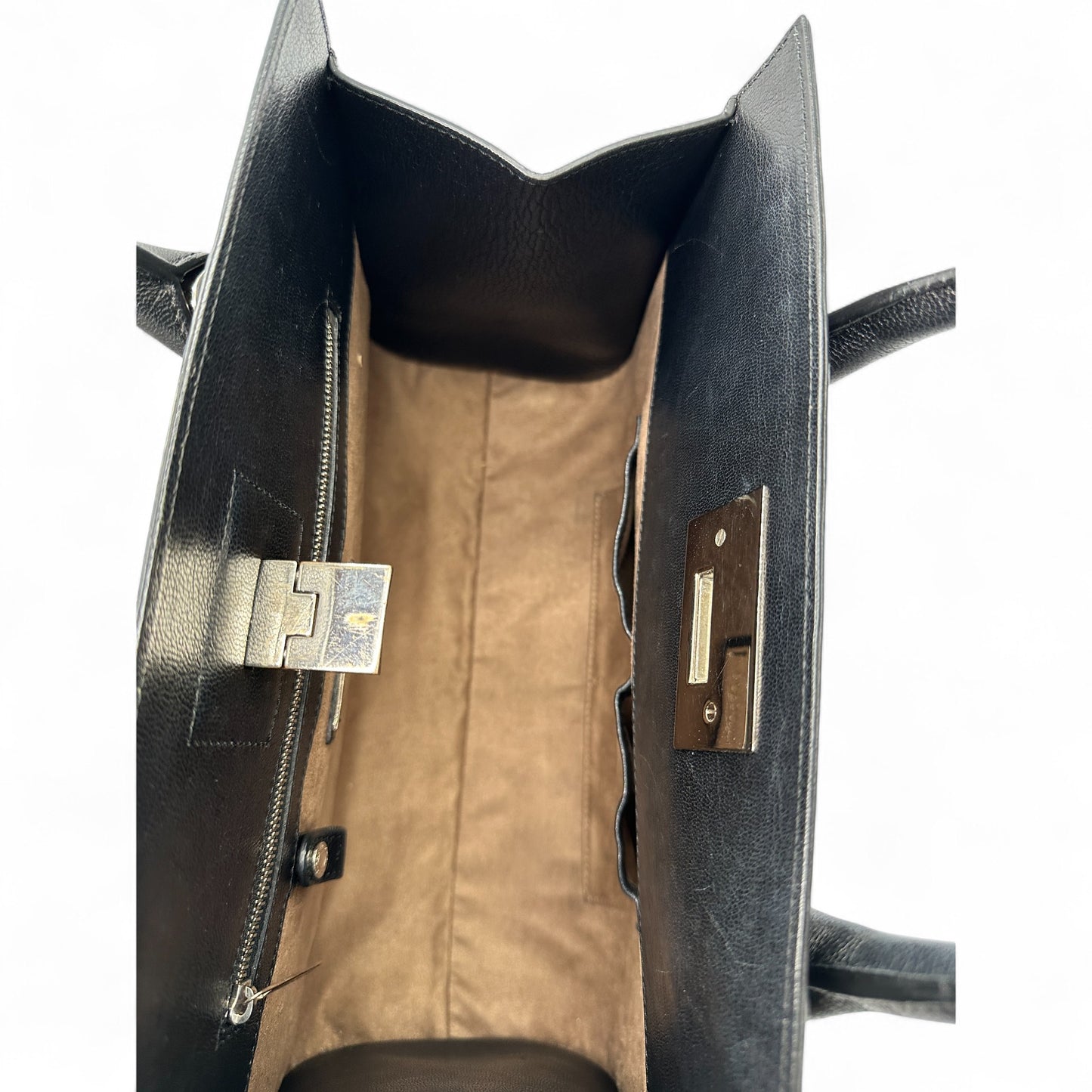 Jimmy Choo Riley Black Leather Handbag