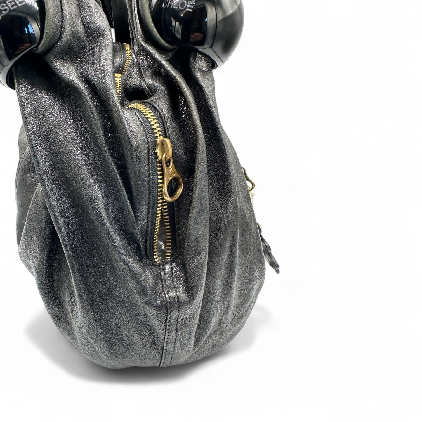 See by Chloé Black Hobo Shoulder Bag