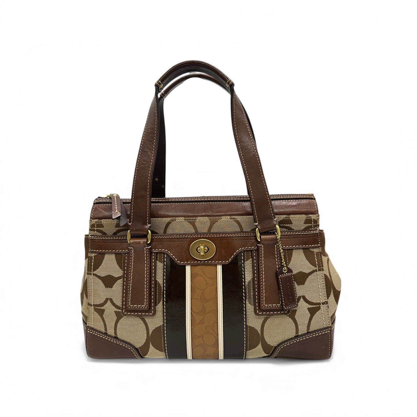 Vintage Coach F11620 Turnlock Handbag