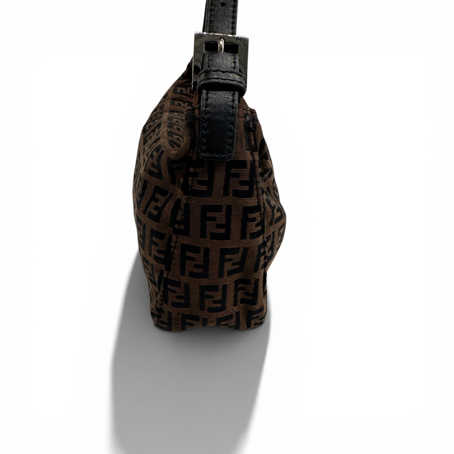 Vintage Fendi Zucchino Pouch Handbag