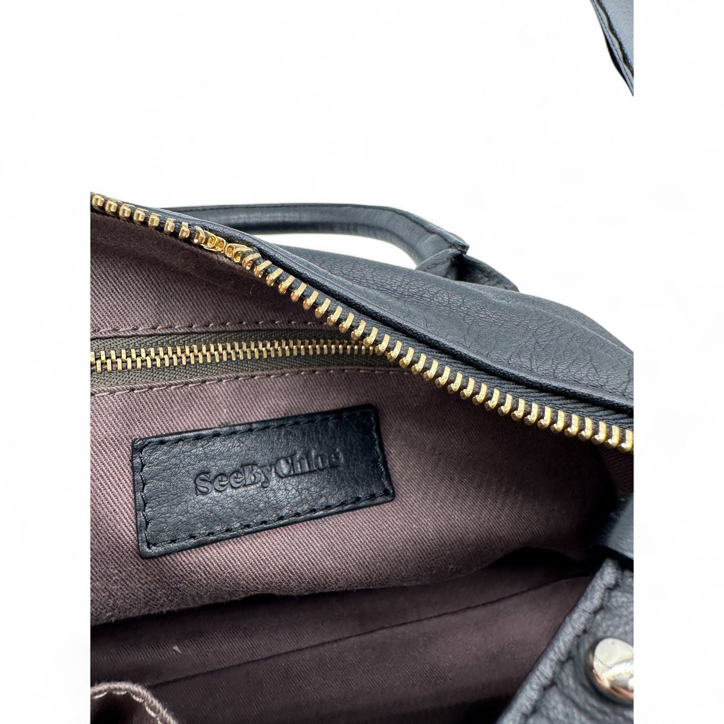 See by Chloé Black Leather Nellie Handbag