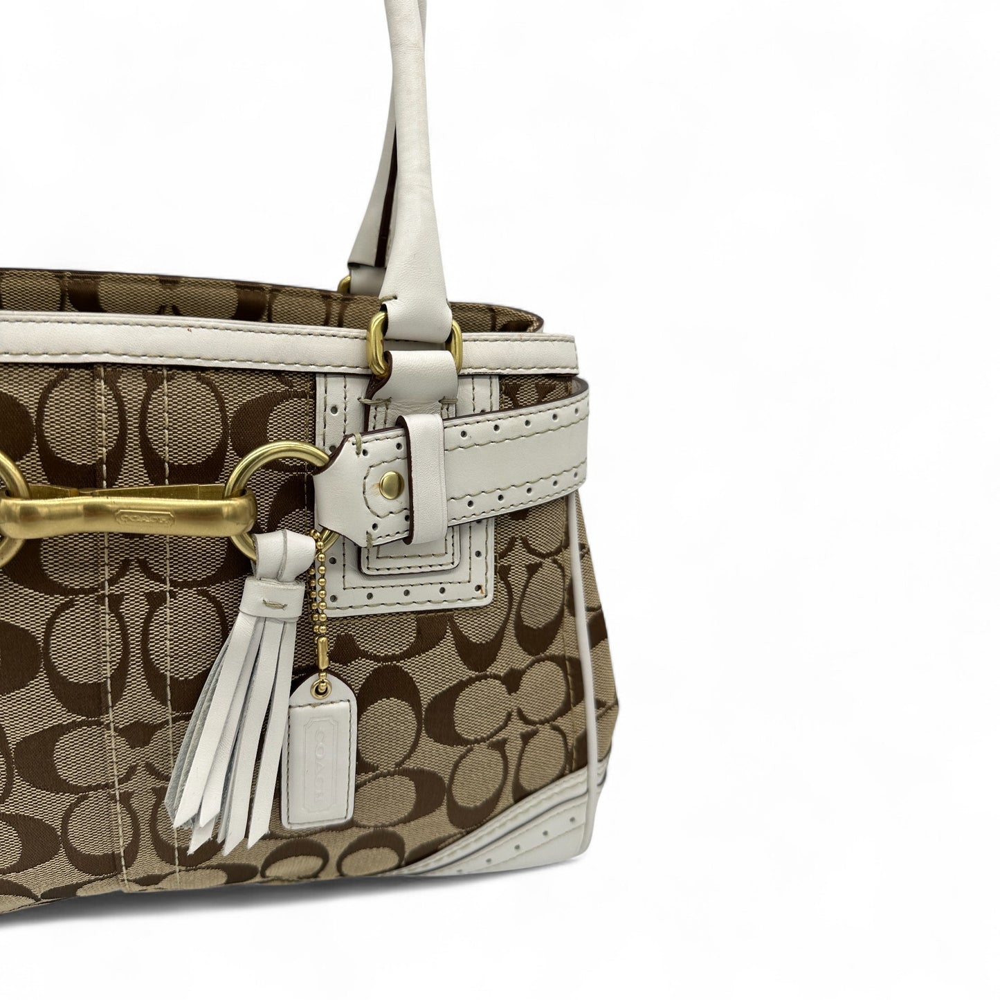 Vintage Coach 10507 Hampton Clip Handbag