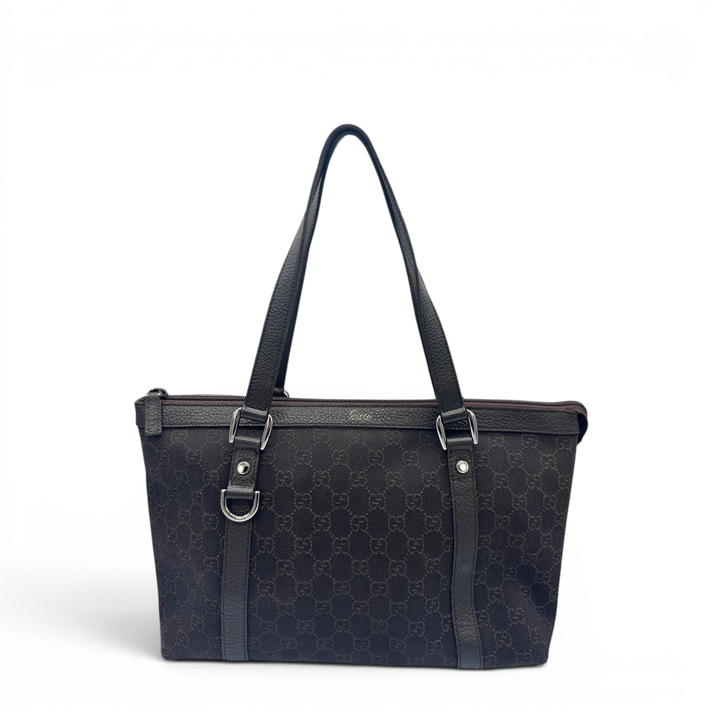 Vintage Gucci Abbey Tote Schultertasche